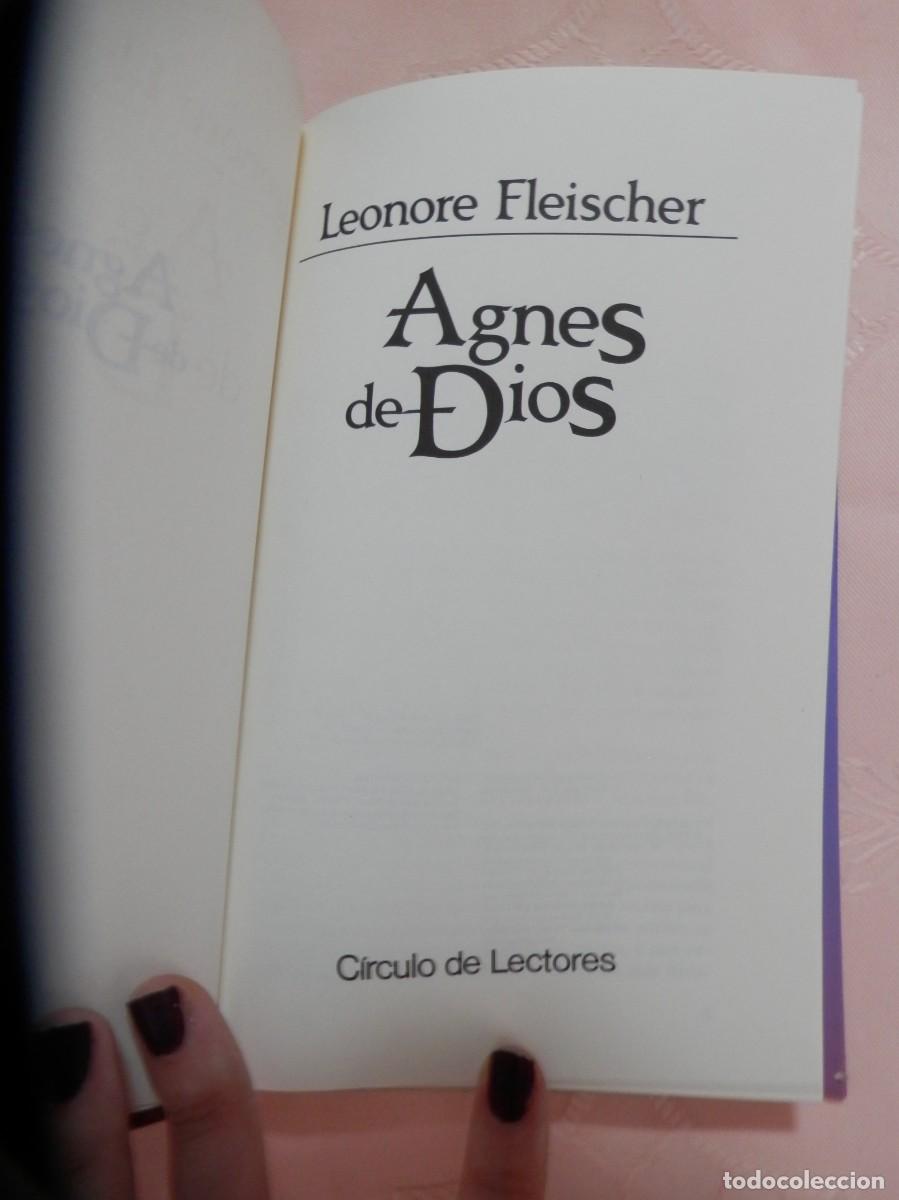 Libros de segunda mano: Agnes de Dios. Leonore Fleischer. C&iacute;rculo de Lectores, 1986 - Foto 2