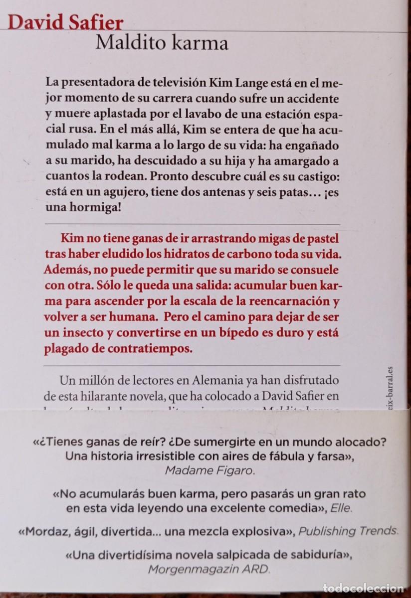 Libros de segunda mano: MALDITO KARMA - DAVID SAFIER - Foto 2