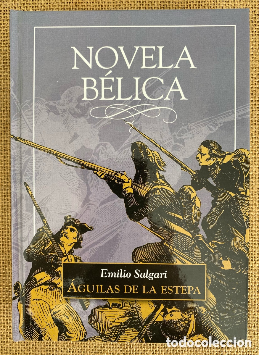 Libros de segunda mano: &Aacute;guilas de la estepa . Emilio Salgari - Foto 1