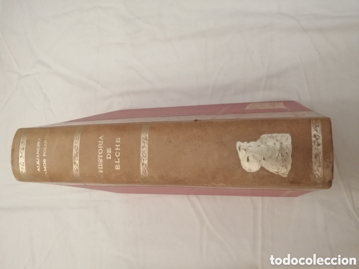Libros de segunda mano: Libro historia de elche de Alejandro Ramos Folques edici&oacute;n limitada y numerada - Foto 2