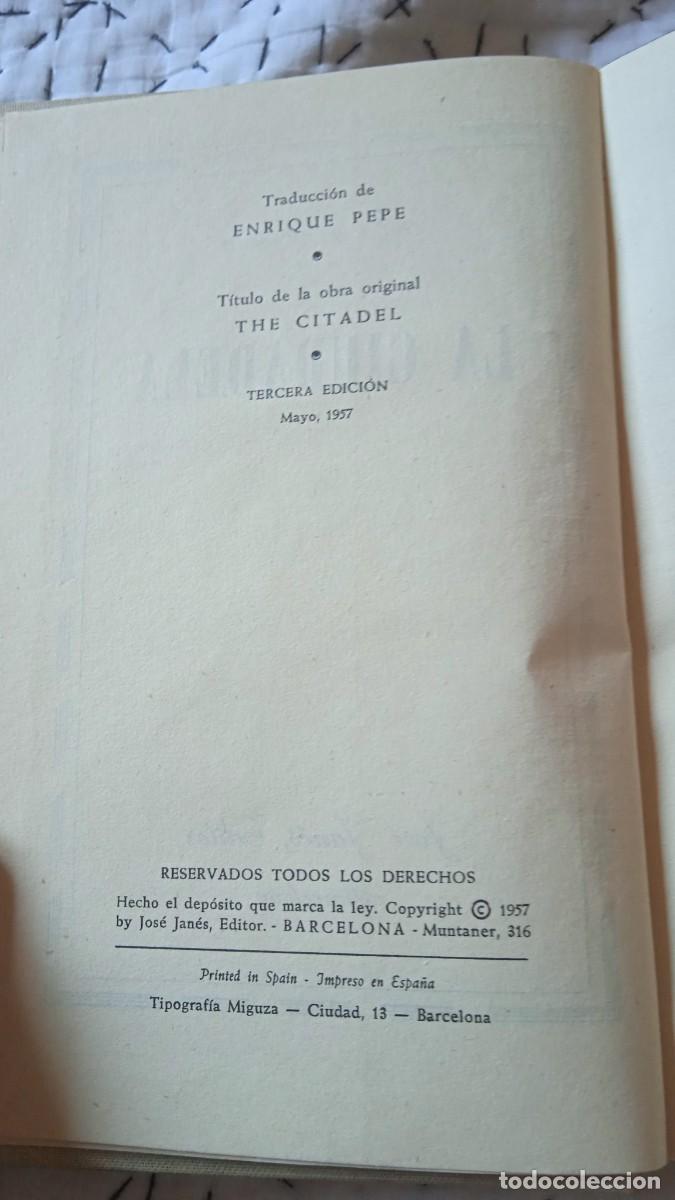 Libros de segunda mano: La Ciudadela - 1957. - Foto 3