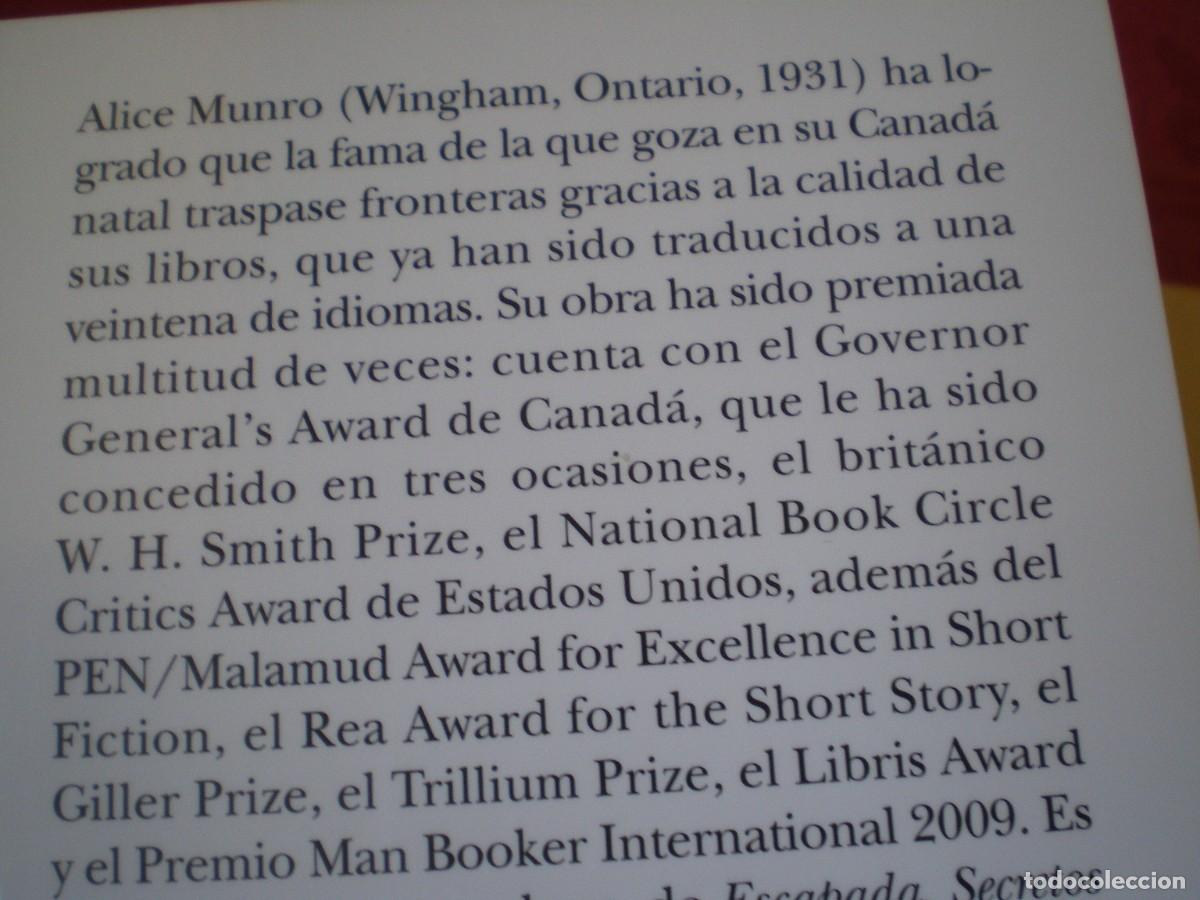 Libros de segunda mano: EL PROGRESO DEL AMOR. ALICE MUNRO. RBA. - Foto 3
