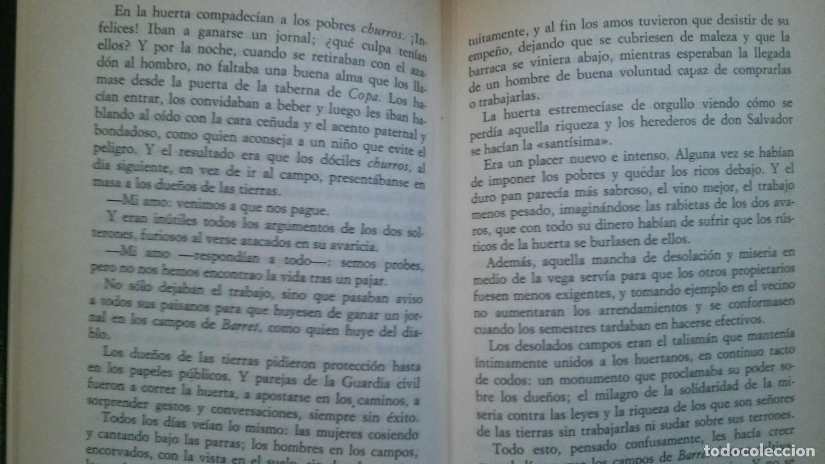 Libros de segunda mano: LA BARRACA - VICENTE BLASCO IB&Aacute;&Ntilde;EZ - EDICIONES ORBIS - 1982 - IMPECABLE - Foto 3