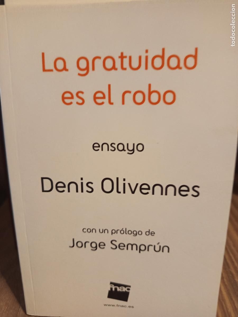 Libros de segunda mano: La gratitud es el robo - Foto 1