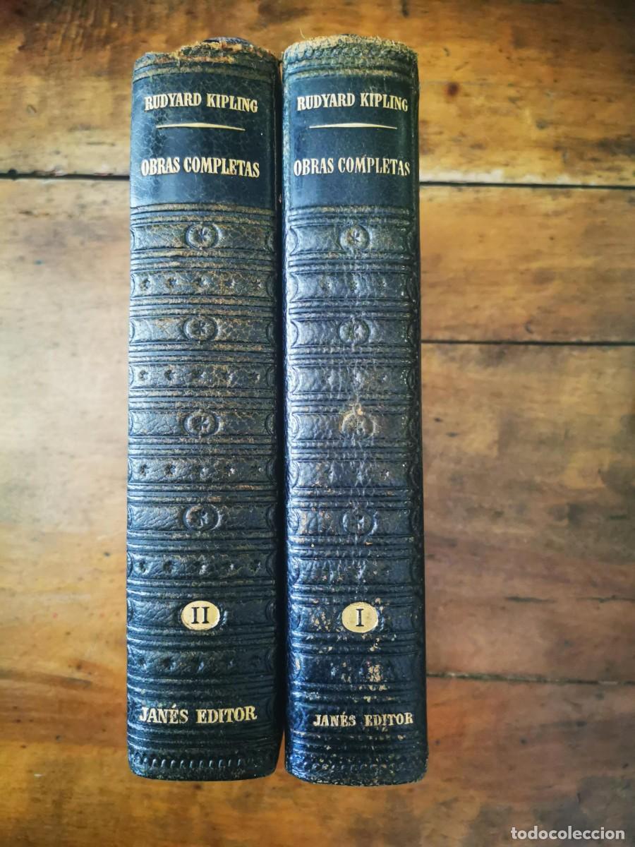 Libros de segunda mano: KIPLING, Rudyard. Obras completas: [2 tomos] - Foto 1