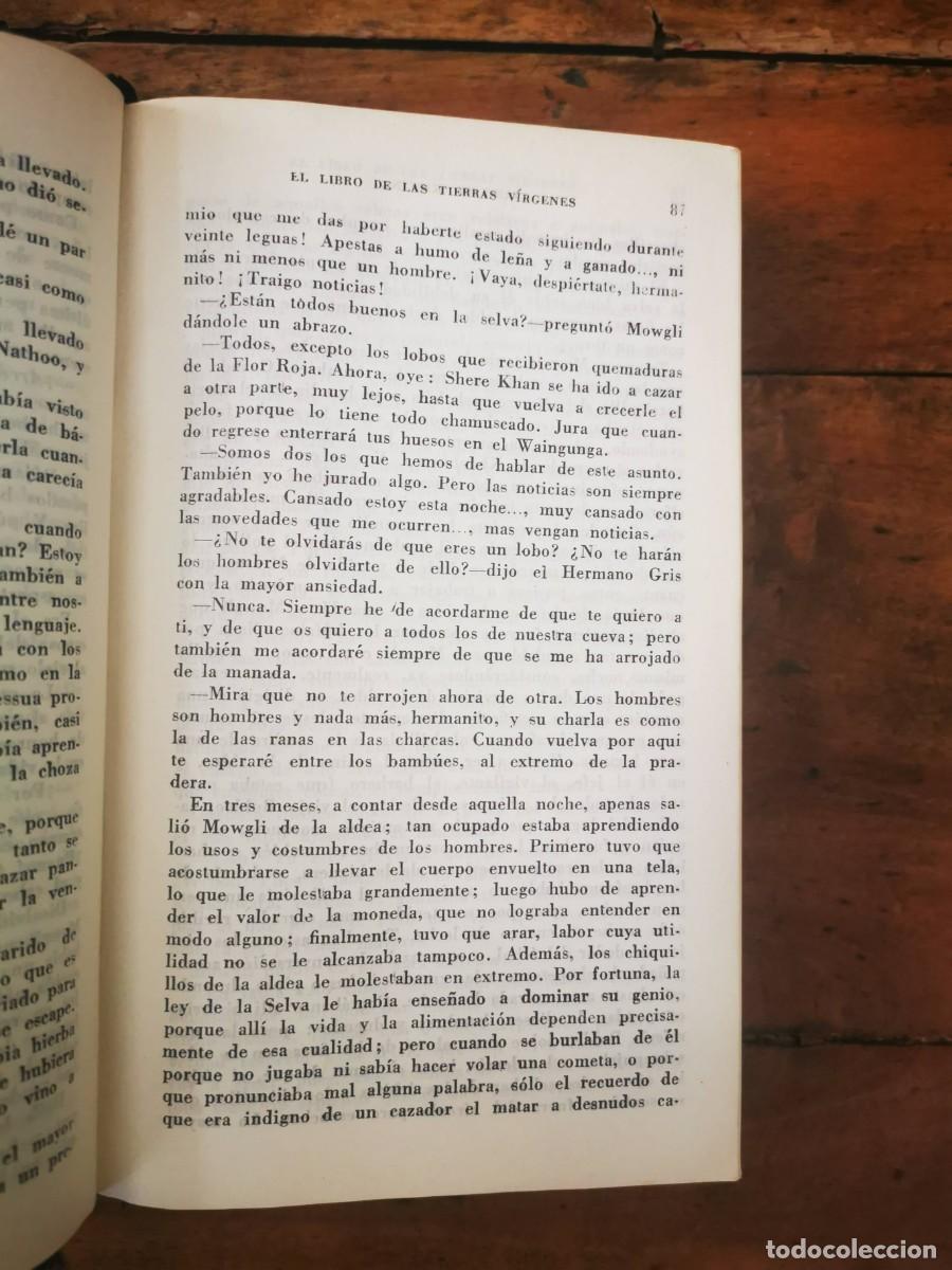 Libros de segunda mano: KIPLING, Rudyard. Obras completas: [2 tomos] - Foto 9