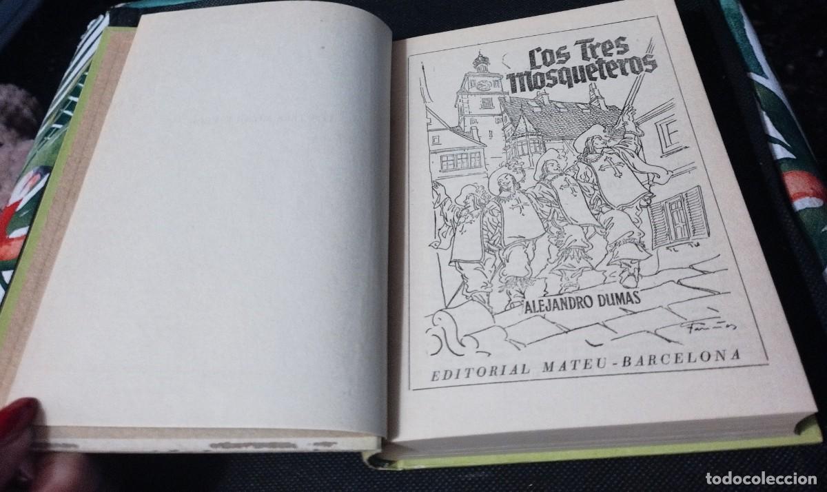 Libros de segunda mano: Libro los tres mosqueteros,antigua edicion - Foto 2