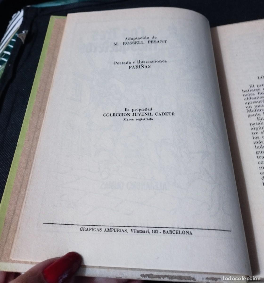 Libros de segunda mano: Libro los tres mosqueteros,antigua edicion - Foto 3
