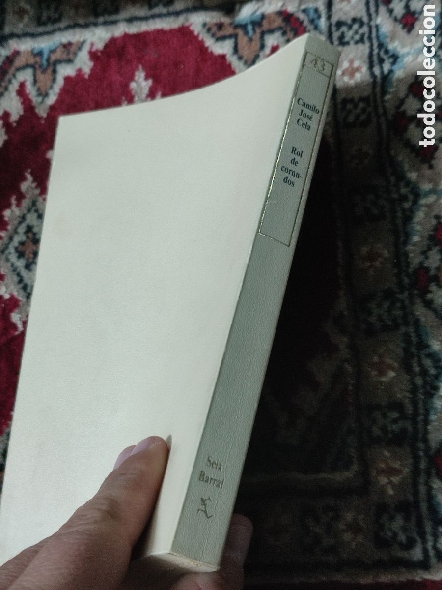 Libros de segunda mano: Camilo Jos&eacute; Cela Rol de cornudos - Foto 4