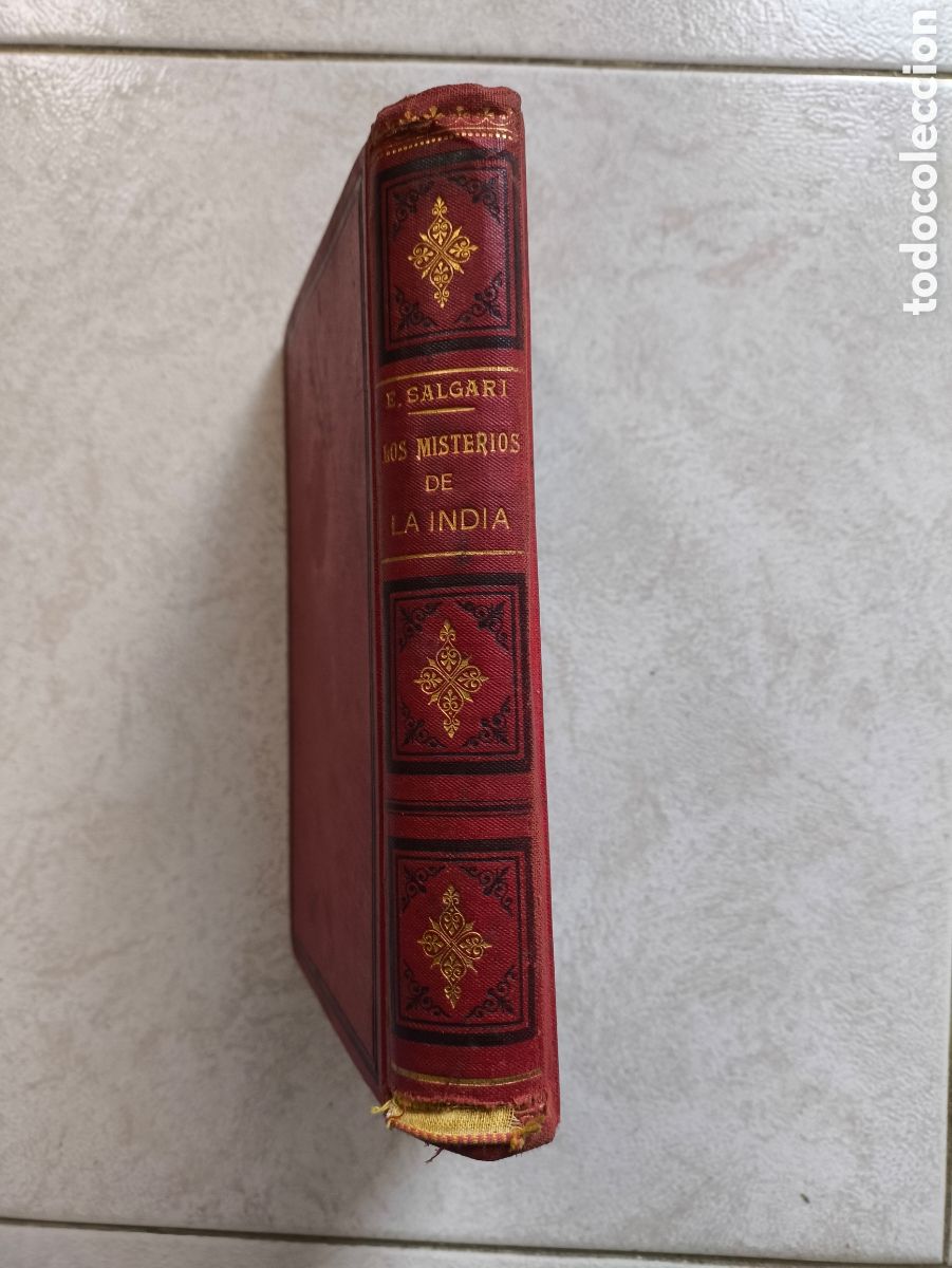 Libros de segunda mano: Los misterios de la india emilio salgari - Foto 2
