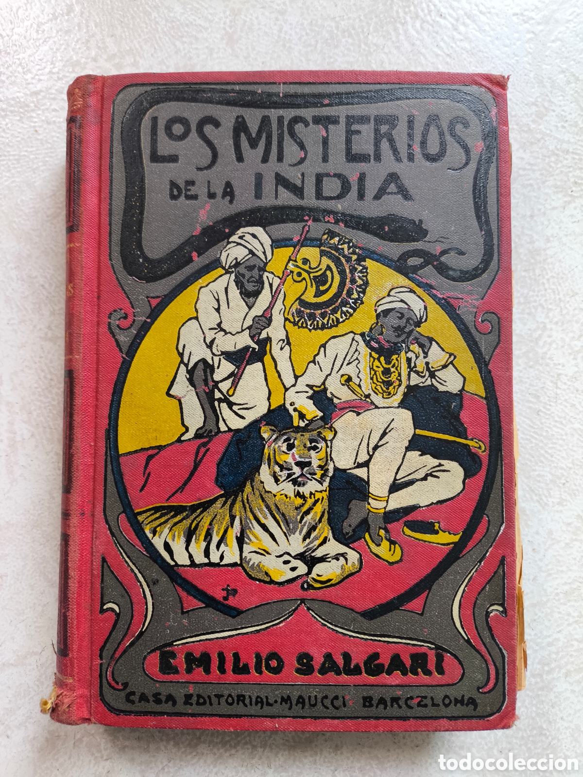 Libros de segunda mano: Los misterios de la india emilio salgari - Foto 1