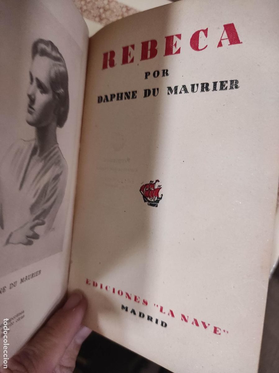 Libros de segunda mano: REBECA - DAPHNE DU MAURIER - EDICIONES LA NAVE - Foto 3