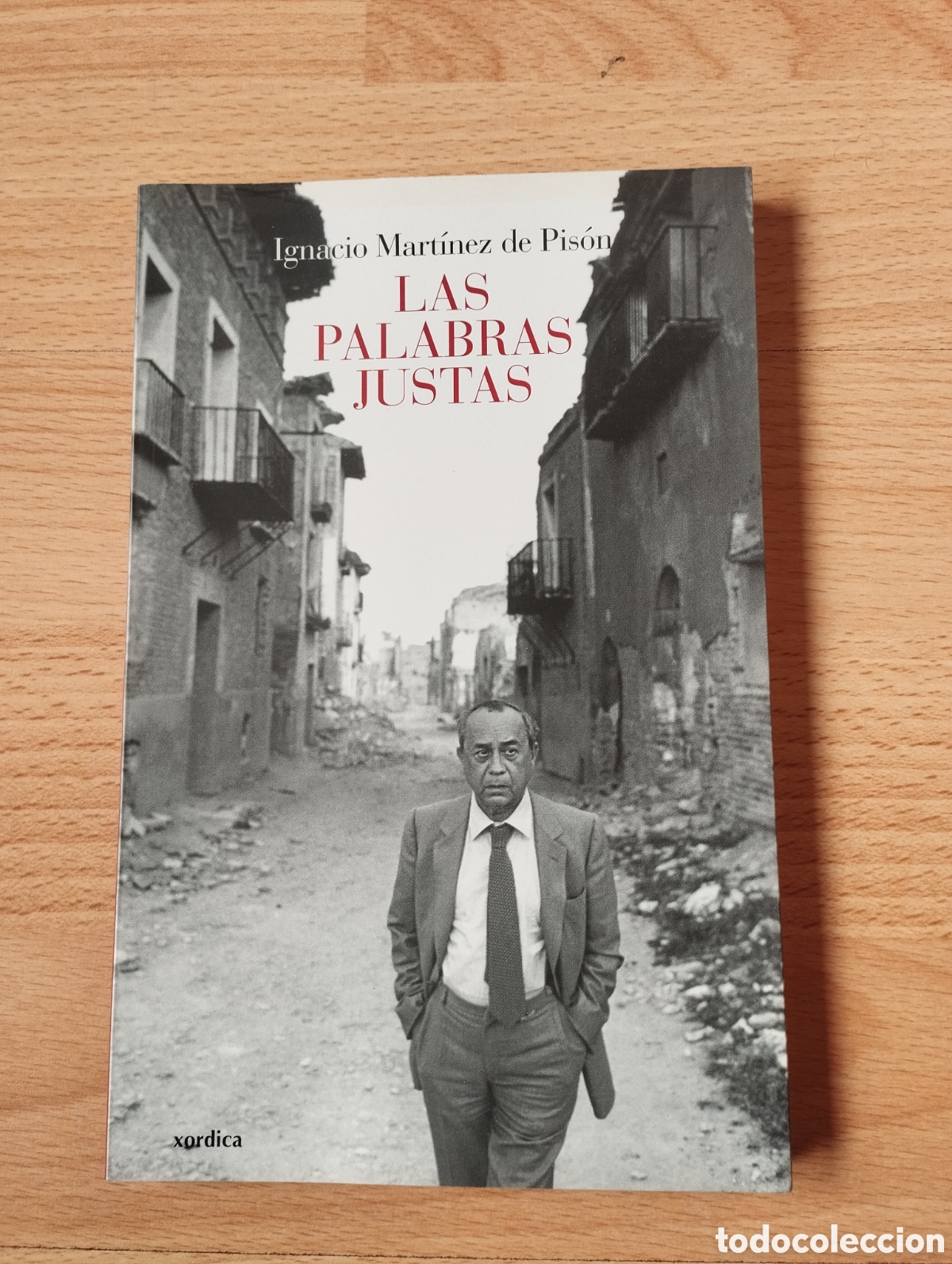 Libros de segunda mano: Las palabras justas. Ignacio Mart&iacute;nez de Pis&oacute;n - Foto 1