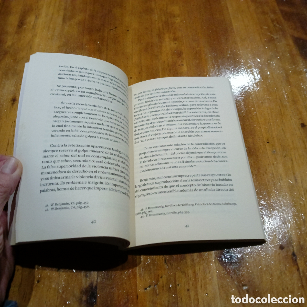 Libros de segunda mano: Walter Benjam&iacute;n. Cr&iacute;tica de la violencia - Foto 3
