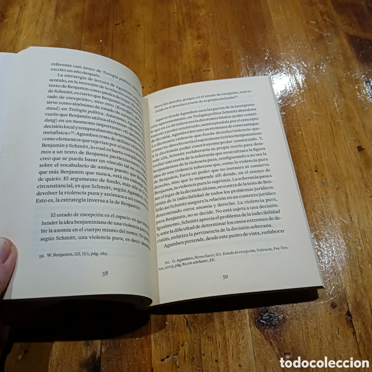 Libros de segunda mano: Walter Benjam&iacute;n. Cr&iacute;tica de la violencia - Foto 4