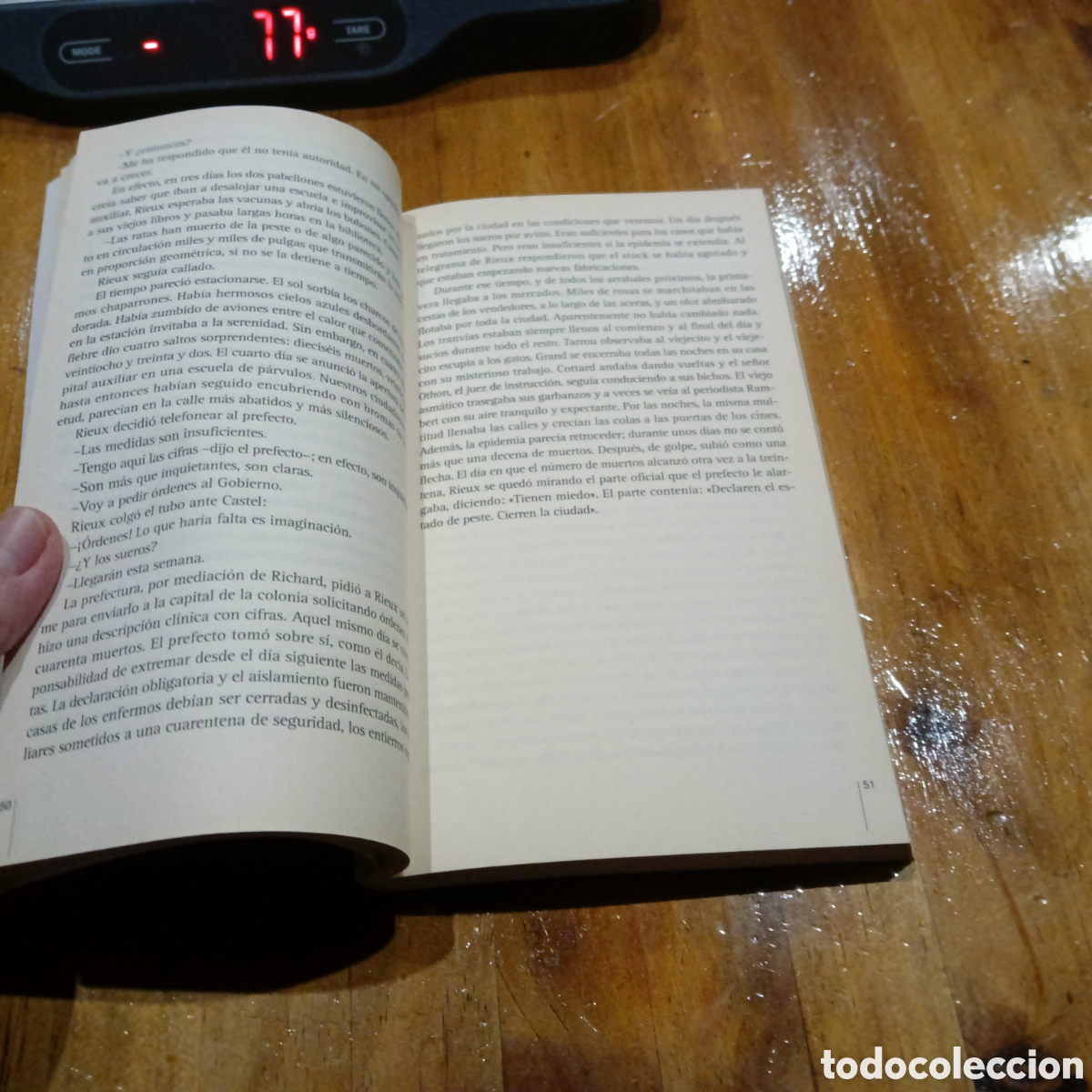 Libros de segunda mano: Albert camus la peste - Foto 3