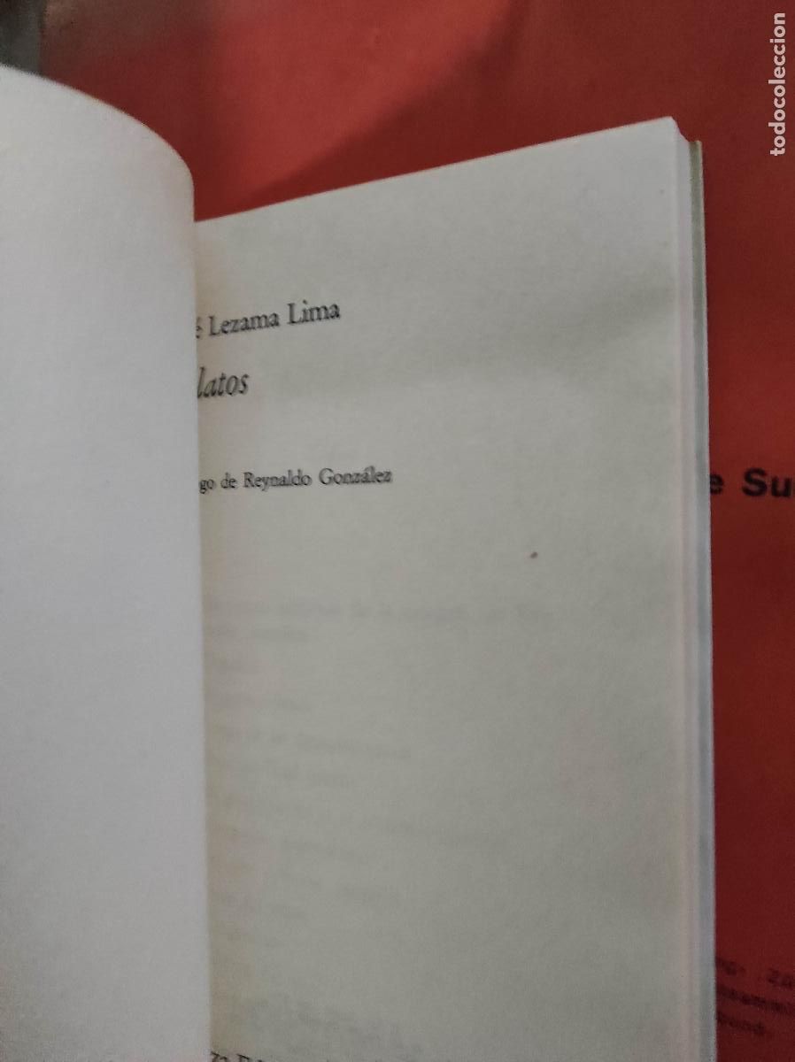 Libros de segunda mano: LEZAMA LIMA, Jos&eacute;. Relatos - Foto 2