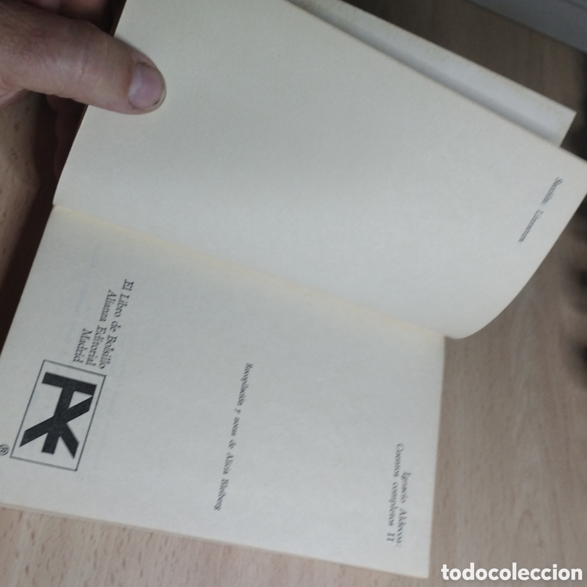 Libros de segunda mano: Cuentos completos 2. Ignacio Aldecoa. 1973. Alianza Editorial - Foto 5