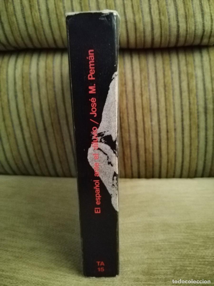 Libros de segunda mano: EL ESPA&Ntilde;OL ANTE EL DILUVIO - Foto 2