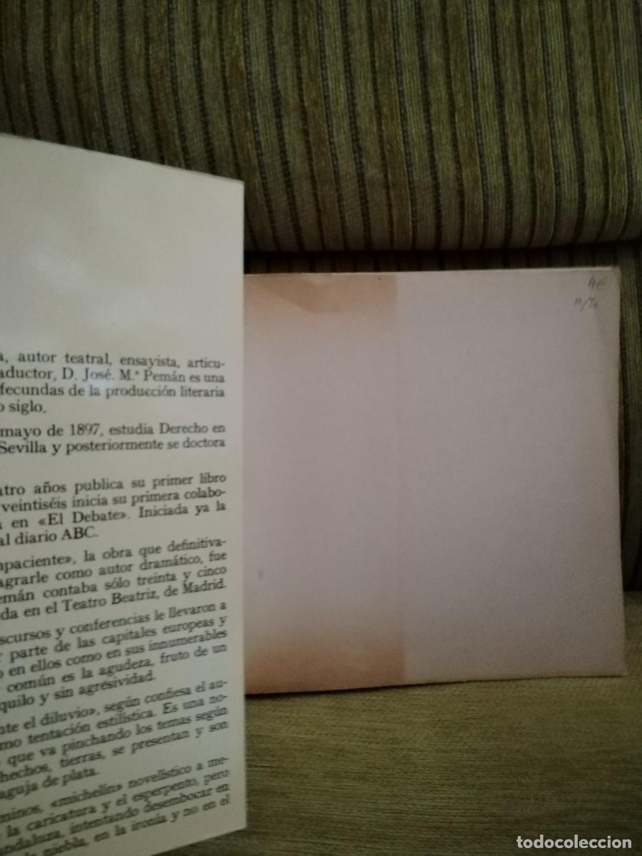 Libros de segunda mano: EL ESPA&Ntilde;OL ANTE EL DILUVIO - Foto 8