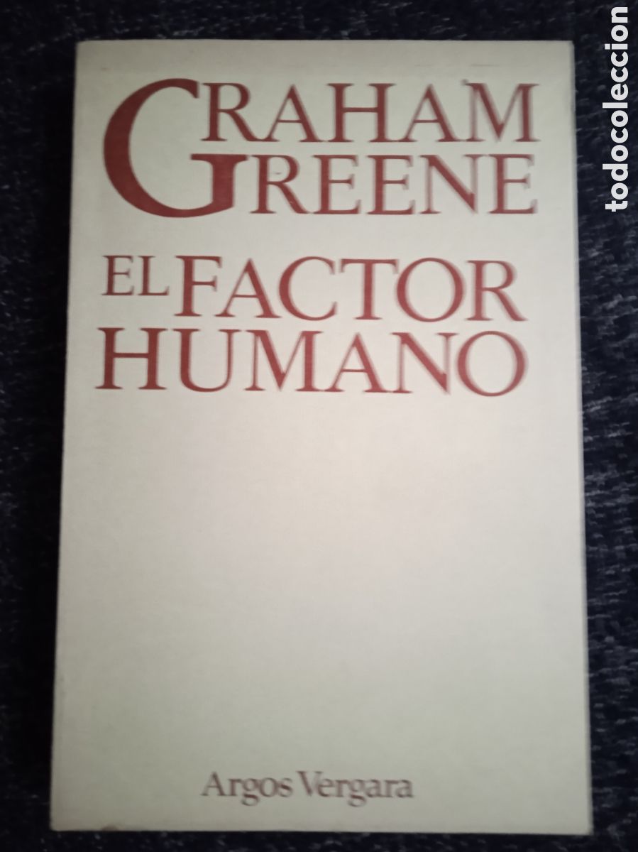 Libros de segunda mano: EL FACTOR HUMANO / GRAHAM GREENE - Foto 1