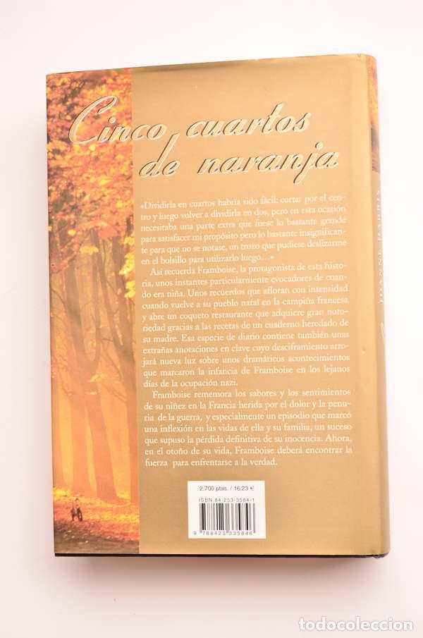 Libros de segunda mano: Cinco cuartos de naranja - HARRIS, Joanne - Foto 4