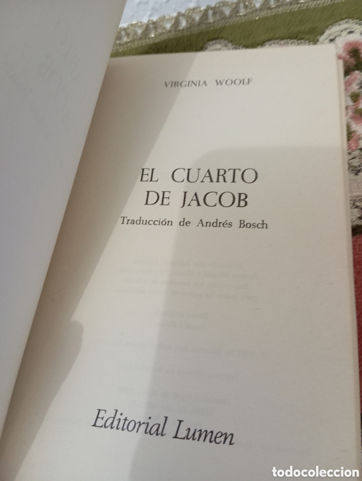 Libros de segunda mano: El cuarto de Jacob. Virginia Woolf - Foto 3