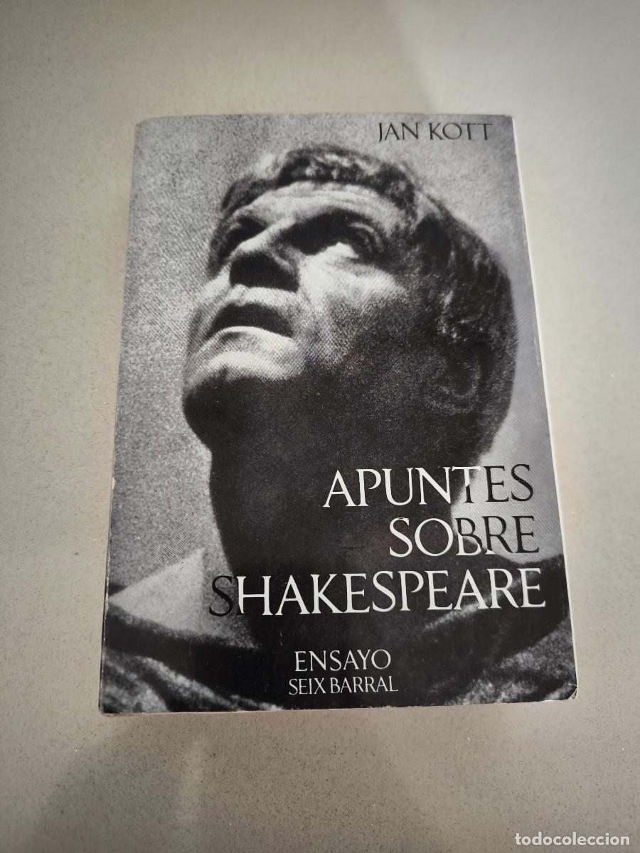 Libros de segunda mano: APUNTES SOBRE SHAKESPEARE. JAN KOTT. - Foto 1