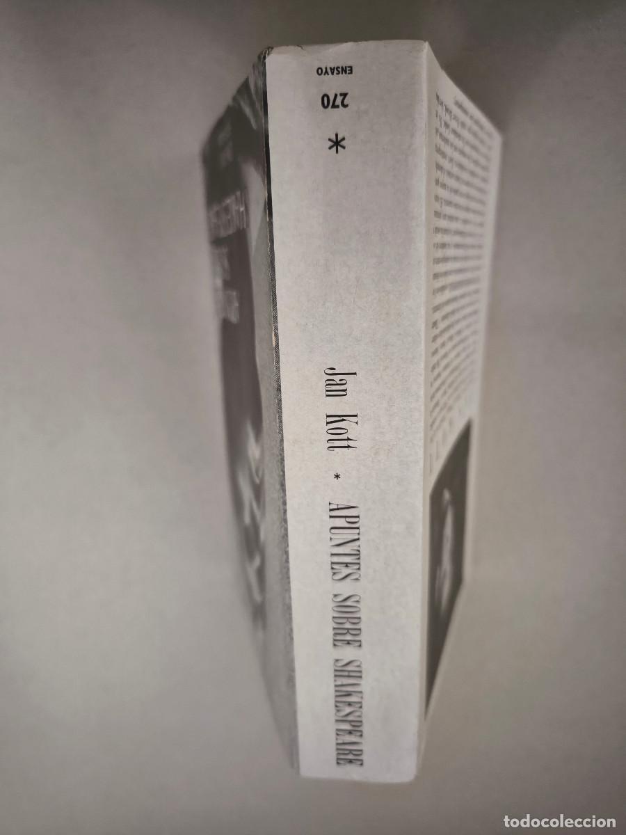 Libros de segunda mano: APUNTES SOBRE SHAKESPEARE. JAN KOTT. - Foto 2