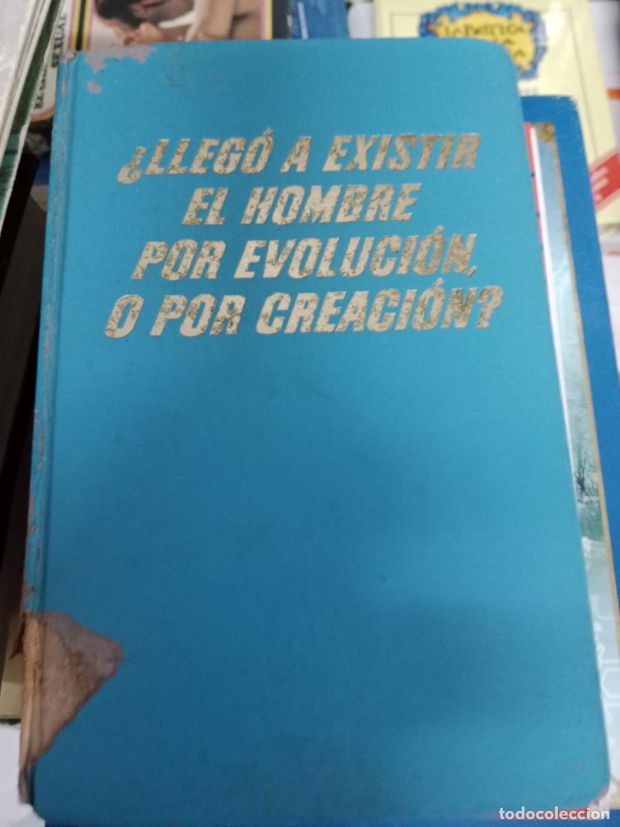 Gebrauchte B&uuml;cher: M-COL LIBRO LLEGO A EXISTIA EL HOMBRE POR EVOLUCION O POR CREACION