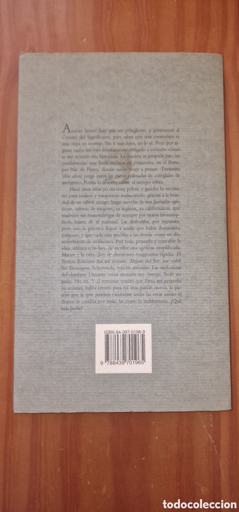 Libros de segunda mano: Ema, La cautiva - C&eacute;sar Aira - Foto 2