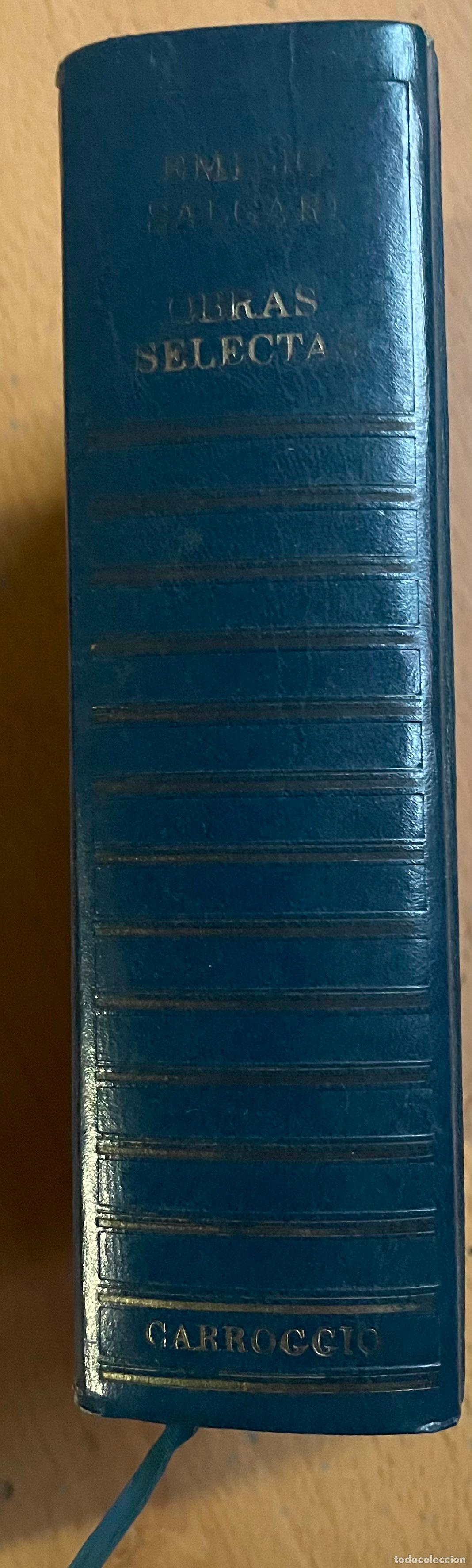 Libros de segunda mano: EMILIO SALGARI ,OBRAS SELECTAS Carroggio - Foto 2