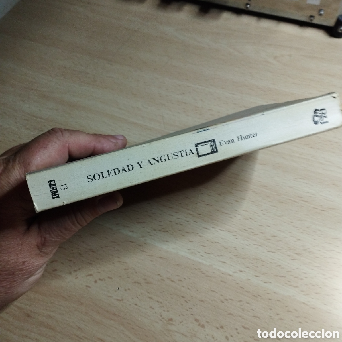 Libros de segunda mano: Soledad y angustia. Evan Hunter. 1976. Caralt - Foto 3