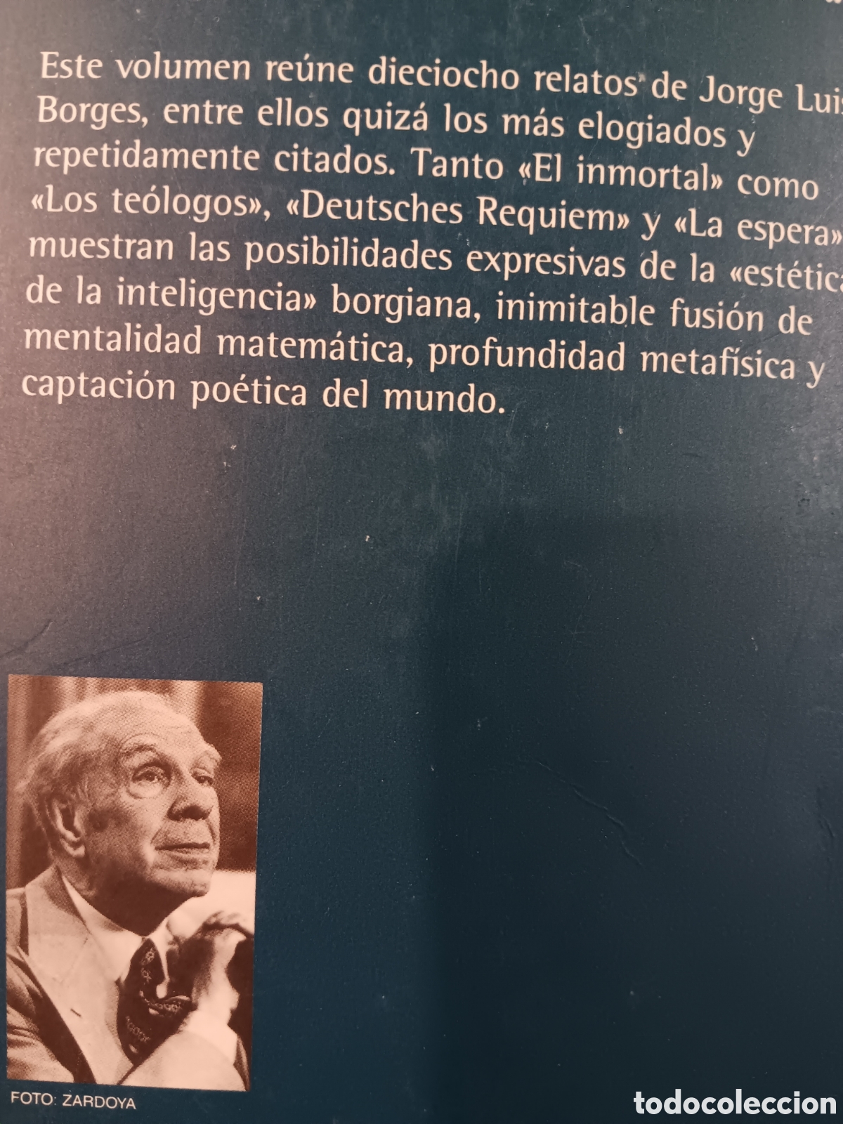 Libros de segunda mano: J. L. Borges. El Aleph - Foto 2