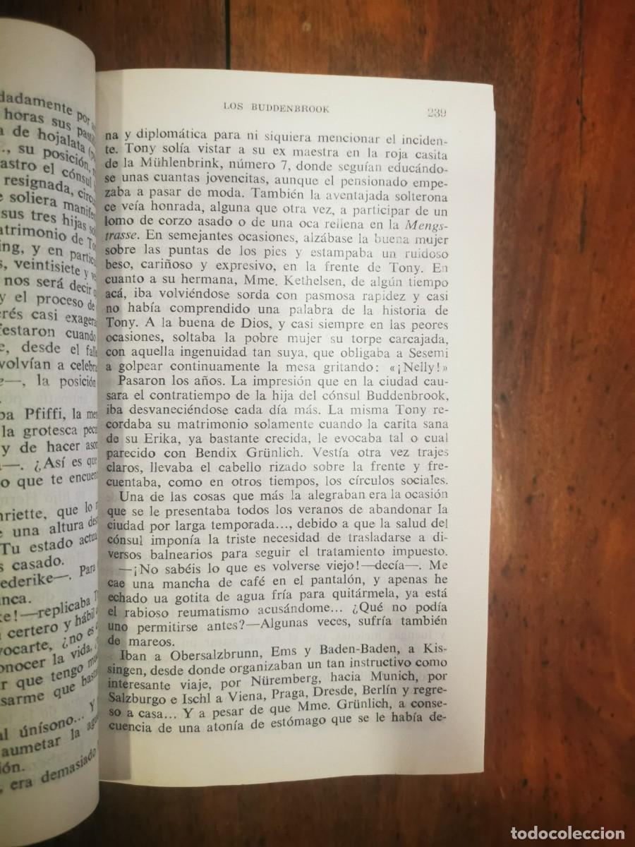 Libros de segunda mano: MANN, Thomas. Obras completas. Novelas: [2 t.] - Foto 6