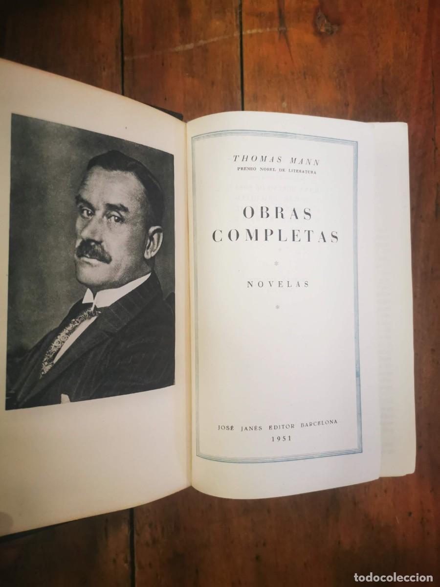Libros de segunda mano: MANN, Thomas. Obras completas. Novelas: [2 t.] - Foto 2