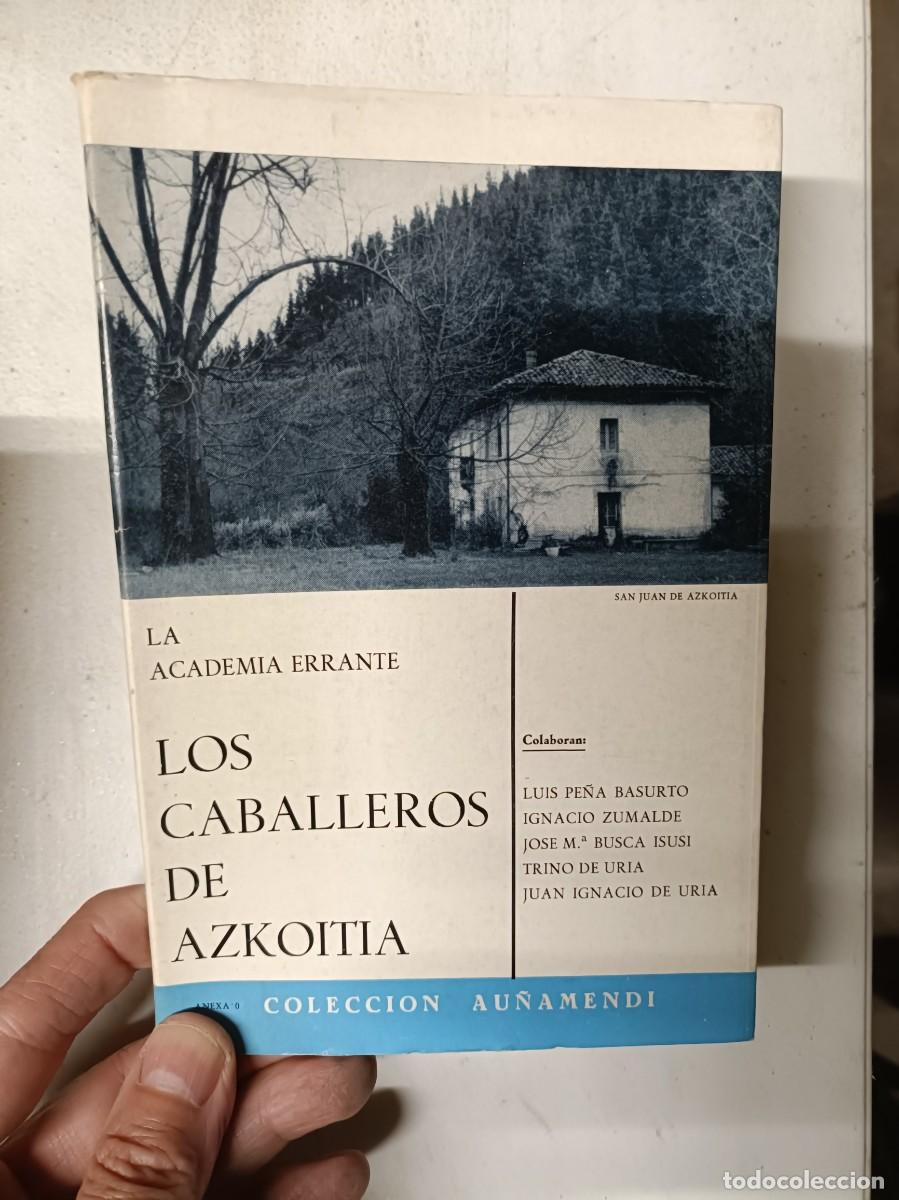 Libros de segunda mano: Libro los caballeros de azkoitia - Foto 1