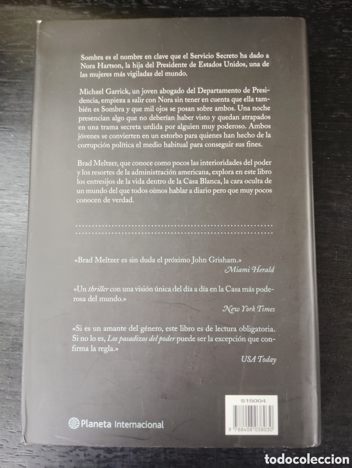 Libros de segunda mano: LOS PASADIZOS DEL PODER - BRAD MELTZER - PLANETA INTERNACIONAL - Foto 2