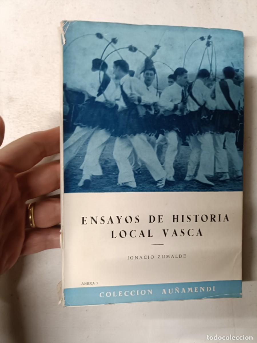 Libros de segunda mano: Libro ensayos de historia local vasca - Foto 1