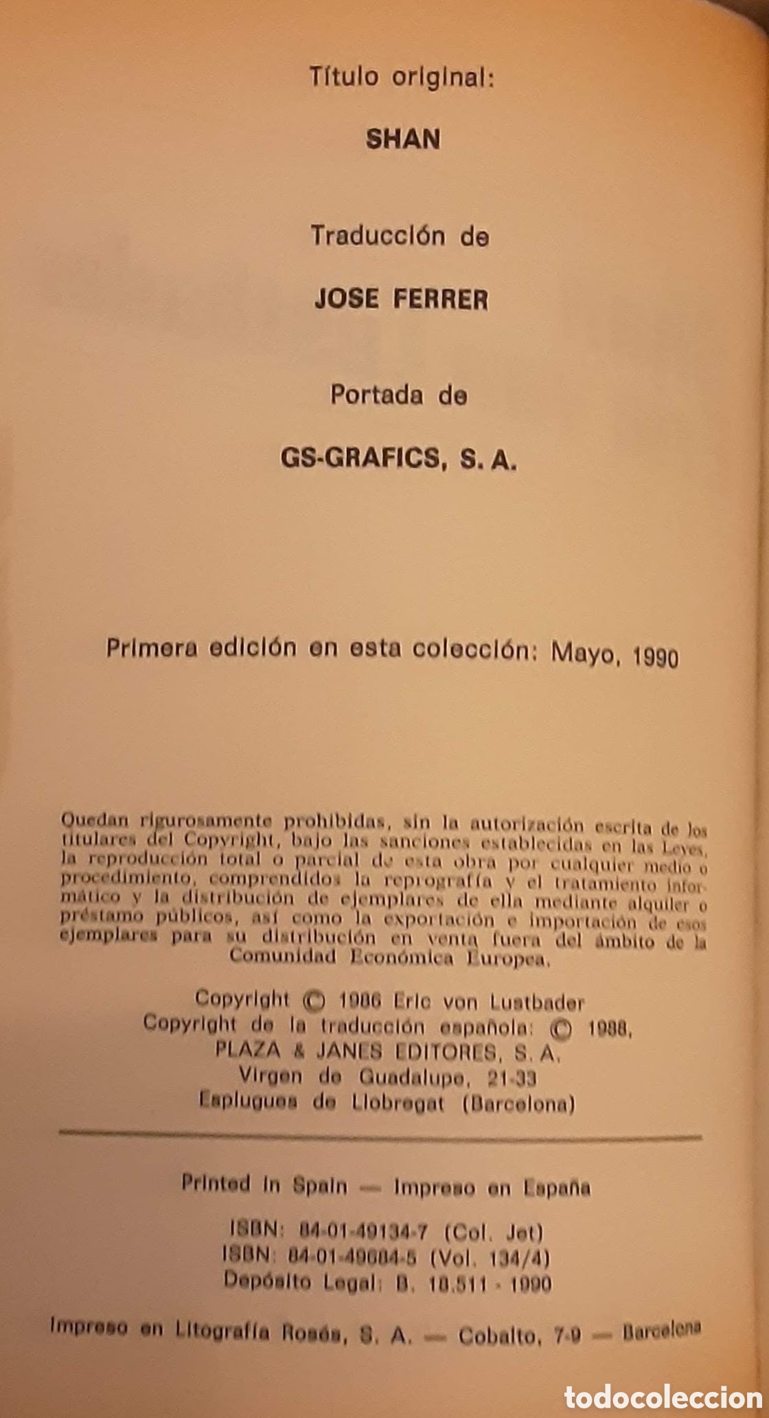 Libros de segunda mano: SHAN, Eric van Lustbader - Foto 4