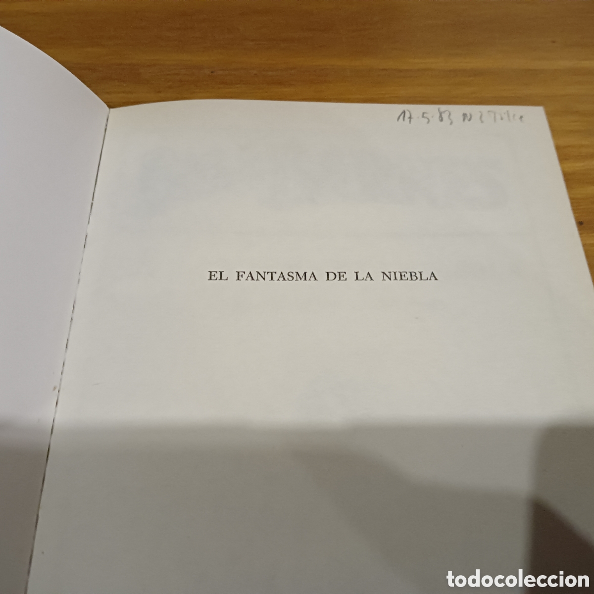 Libros de segunda mano: El fantasma de la niebla - Foto 2