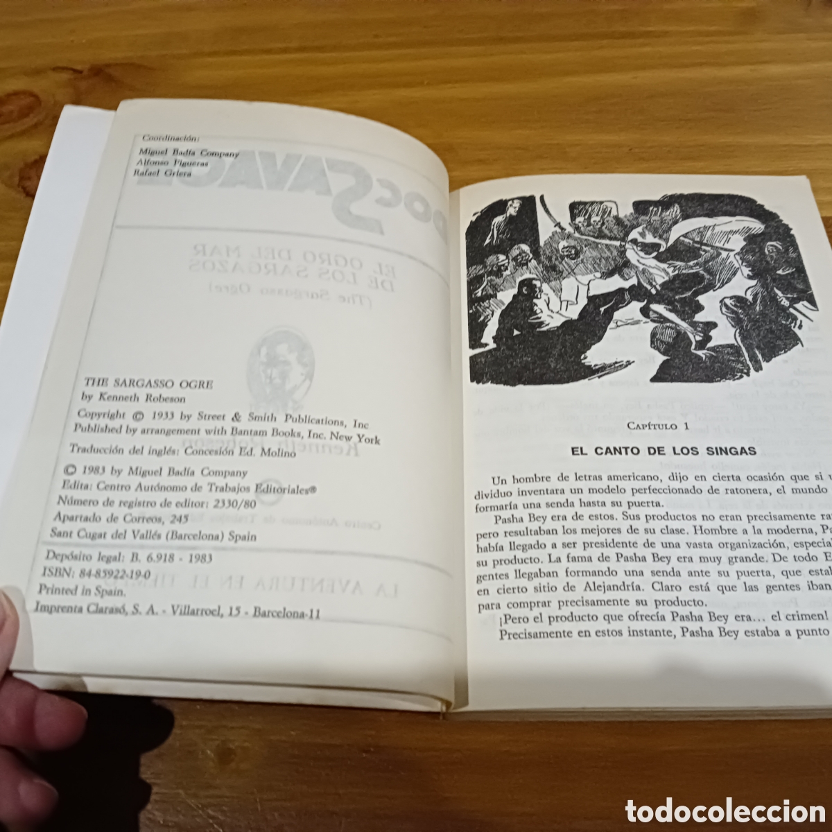 Libros de segunda mano: El ogro del mar de los Sargazos - Foto 3