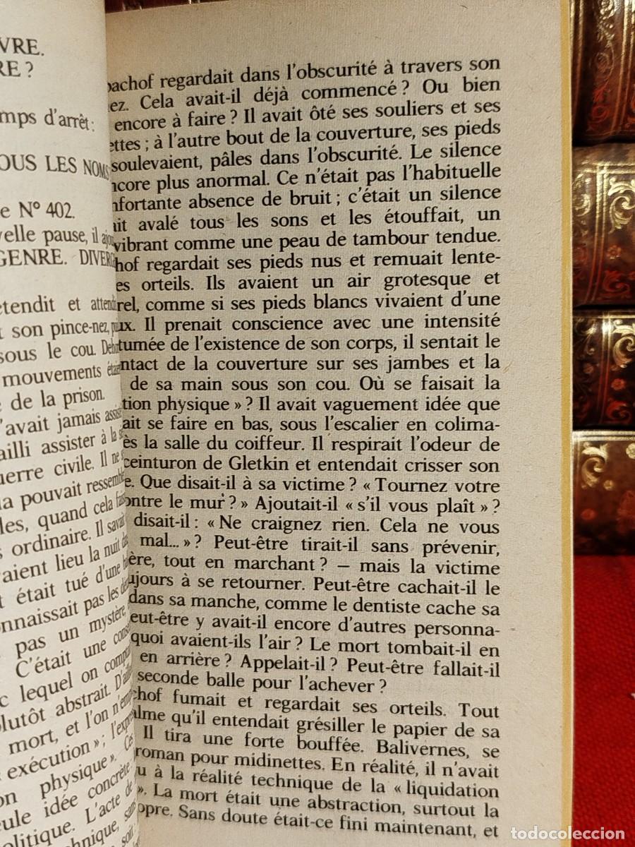 Libros de segunda mano: 1986. Le zero et linfini. Arthur Koestler. - Foto 7