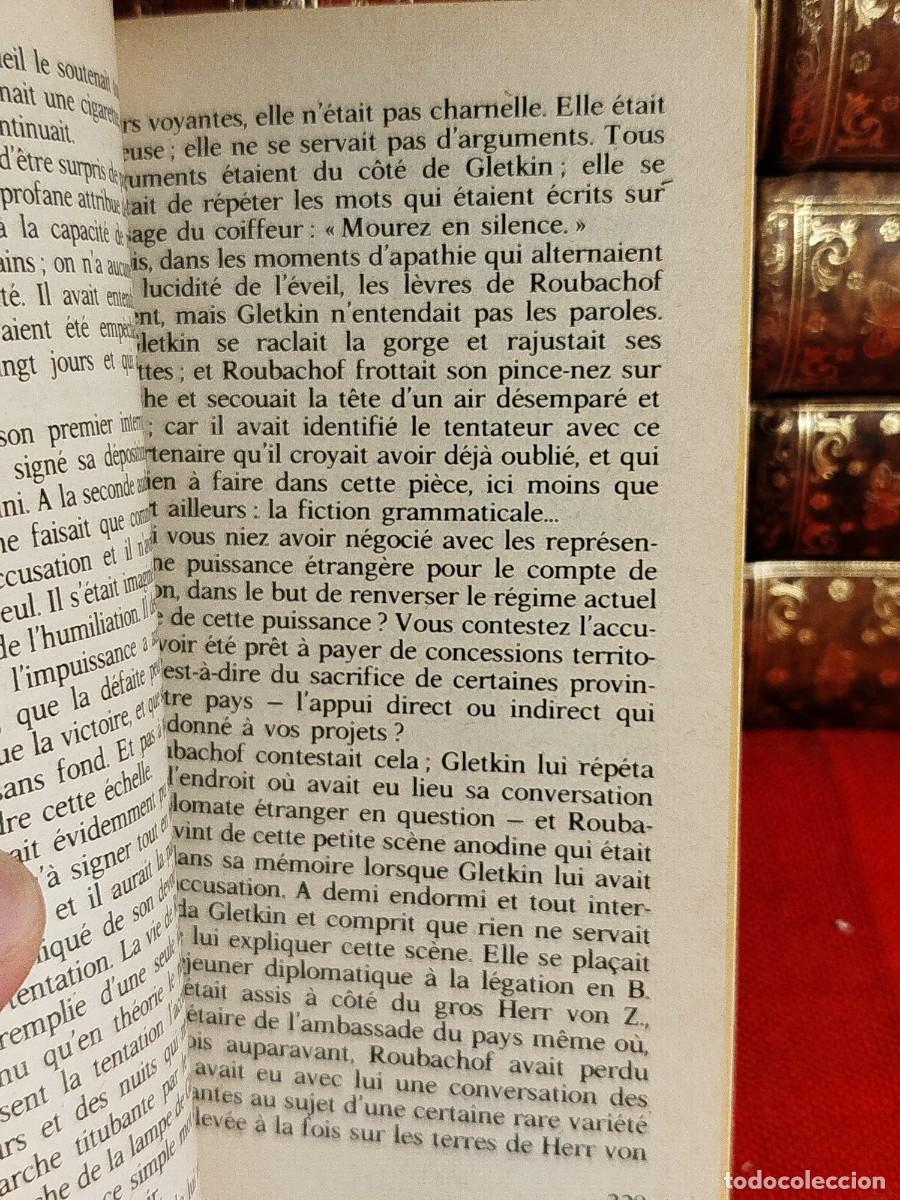 Libros de segunda mano: 1986. Le zero et linfini. Arthur Koestler. - Foto 8