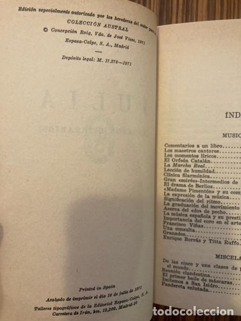 Libros de segunda mano: JULIA - AMADEO VIVES - AUSTRAL - Foto 3