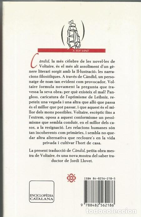 Libros de segunda mano: C&Agrave;NDID O LOPTIMISME - VOLTAIRE - Foto 5