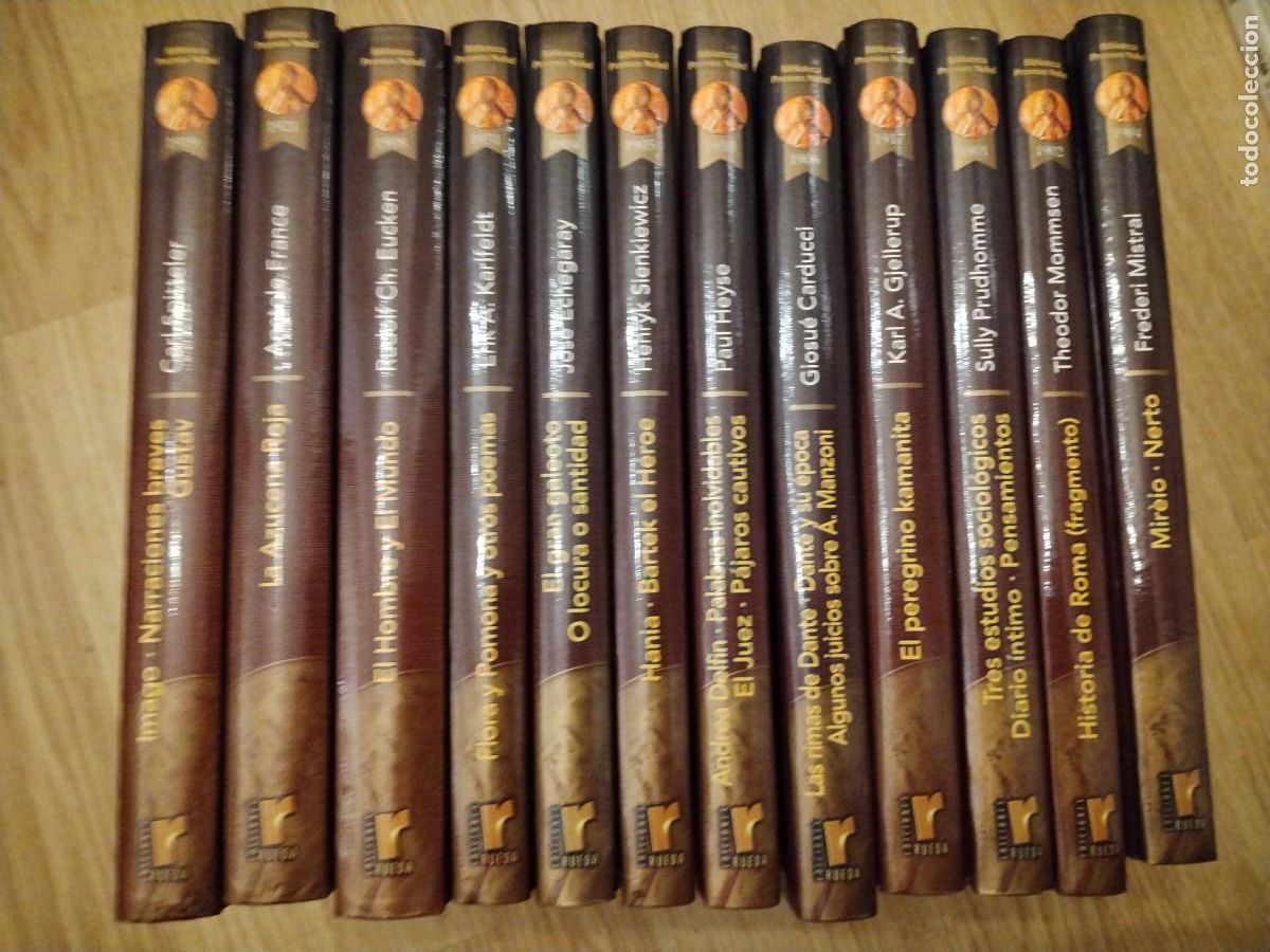 Libros de segunda mano: Biblioteca premios Nobel-completa 12 tomos