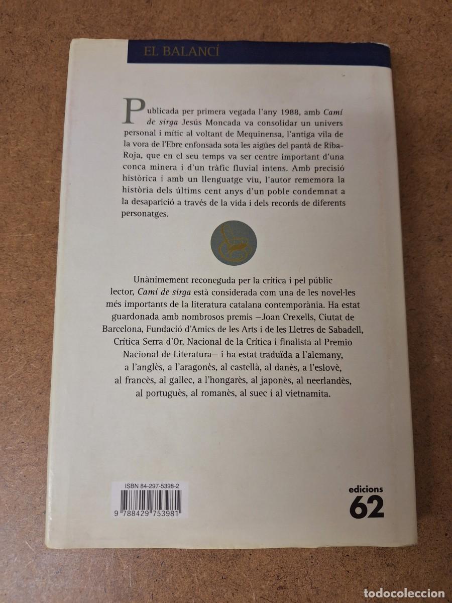 Libros de segunda mano: Cam&iacute; de sirga - Jes&uacute;s Moncada - Foto 3