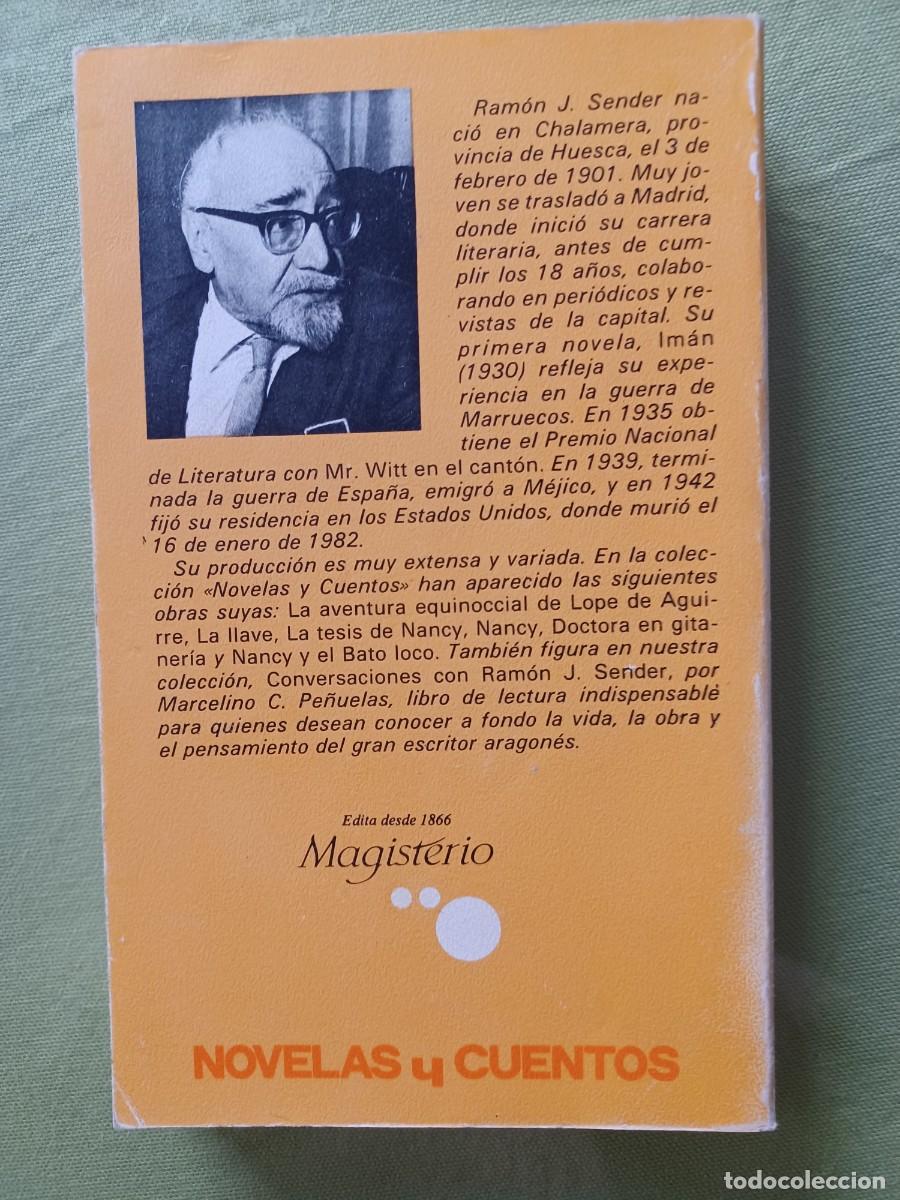 Libros de segunda mano: LA TESIS DE NANCY - RAM&Oacute;N J. SENDER - Foto 2