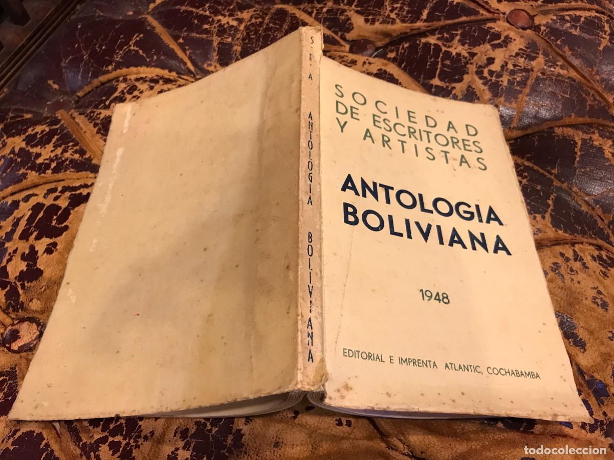 Livres d'occasion: SOCIEDAD DE ESCRITORES Y ARTISTAS. ANTOLOG&Iacute;A BOLIVIANA 1948, EDITORIAL ATLANTIC, COCHABAMBA
